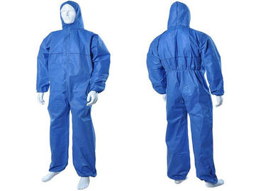 CE อนุมัติทิ้ง Coverall สูทสารหน่วงไฟทิ้ง Coveralls