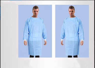 ชุดป้องกันทางการแพทย์ที่มีน้ำหนักเบา S-3XL ต่อต้านแอลกอฮอล์ต่อต้านเลือด